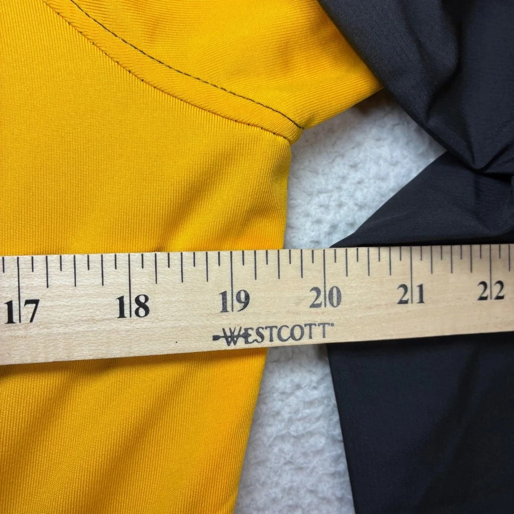 Missouri Tigers Jacket Women L Black Gold Full Zip Hooded Mizzou University Run - Picture 7 of 9